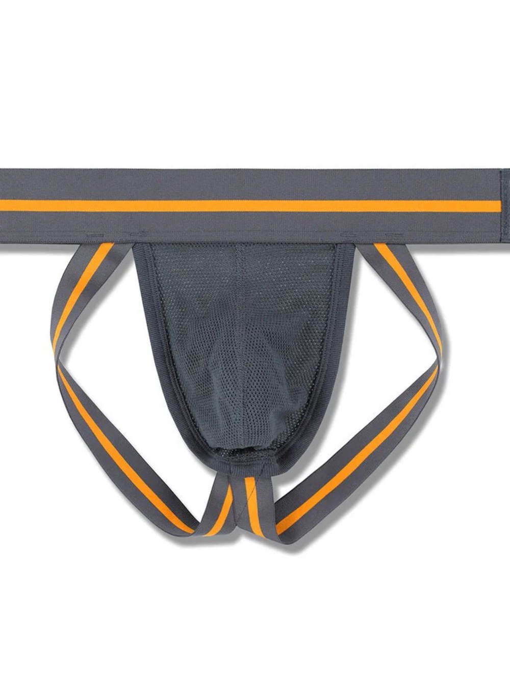 C-IN2 Men's Charcoal Jock with Orange Stripe Trim